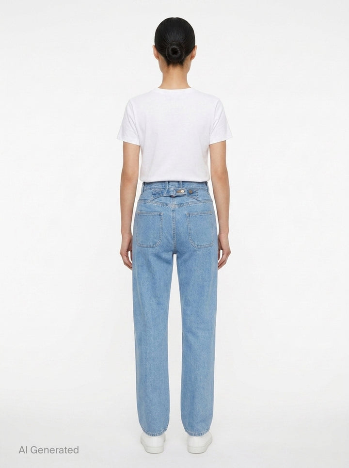 Classic 5-Pocket Jeans | Thom Browne | Club21 - back