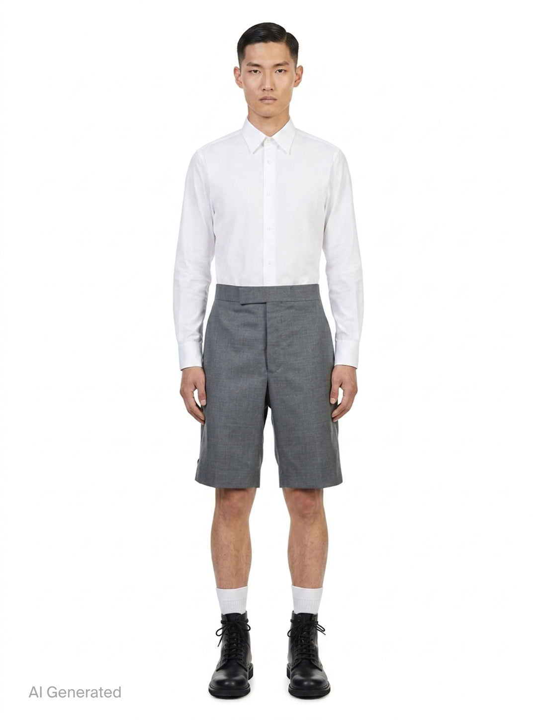 Classic Backstrap Shorts | Thom Browne | Club21 - front