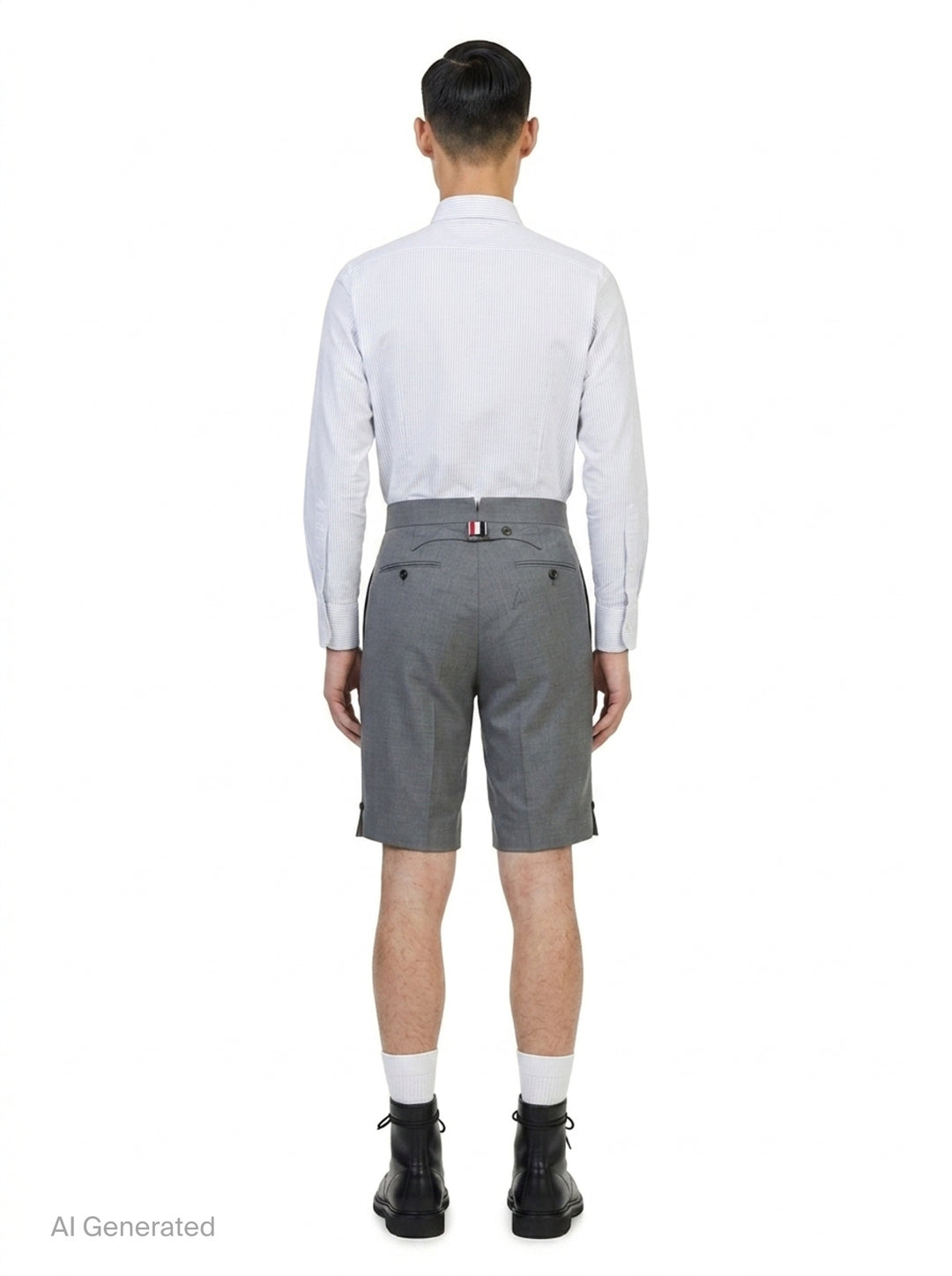 Classic Backstrap Shorts | Thom Browne | Club21 - back