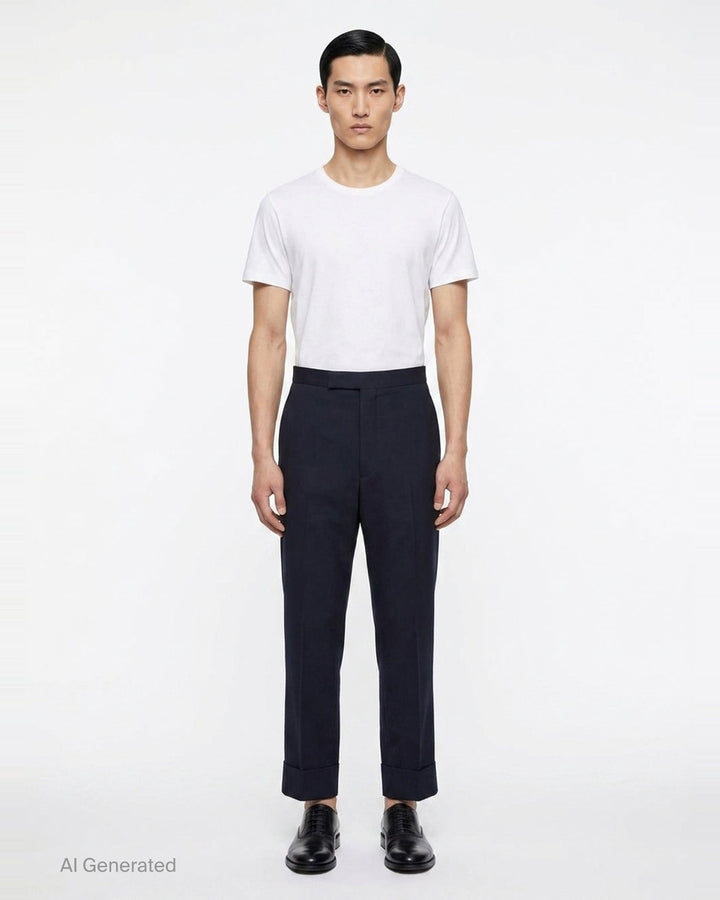 Classic Backstrap Trouser | Thom Browne | Club21 - front