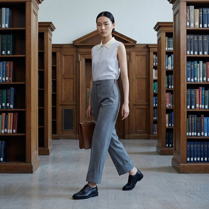 Classic Backstrap Trouser | Thom Browne | Club21 - lifestyle