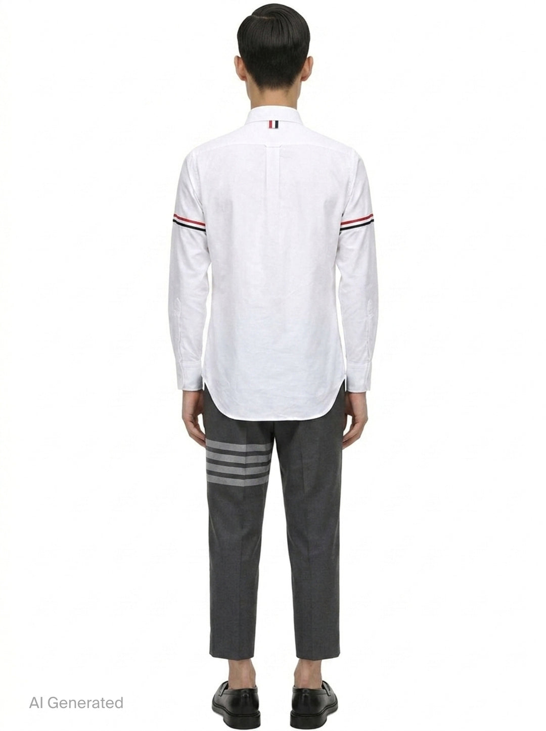Classic Fit Long Sleeve Shirt | Thom Browne | Club21 - back