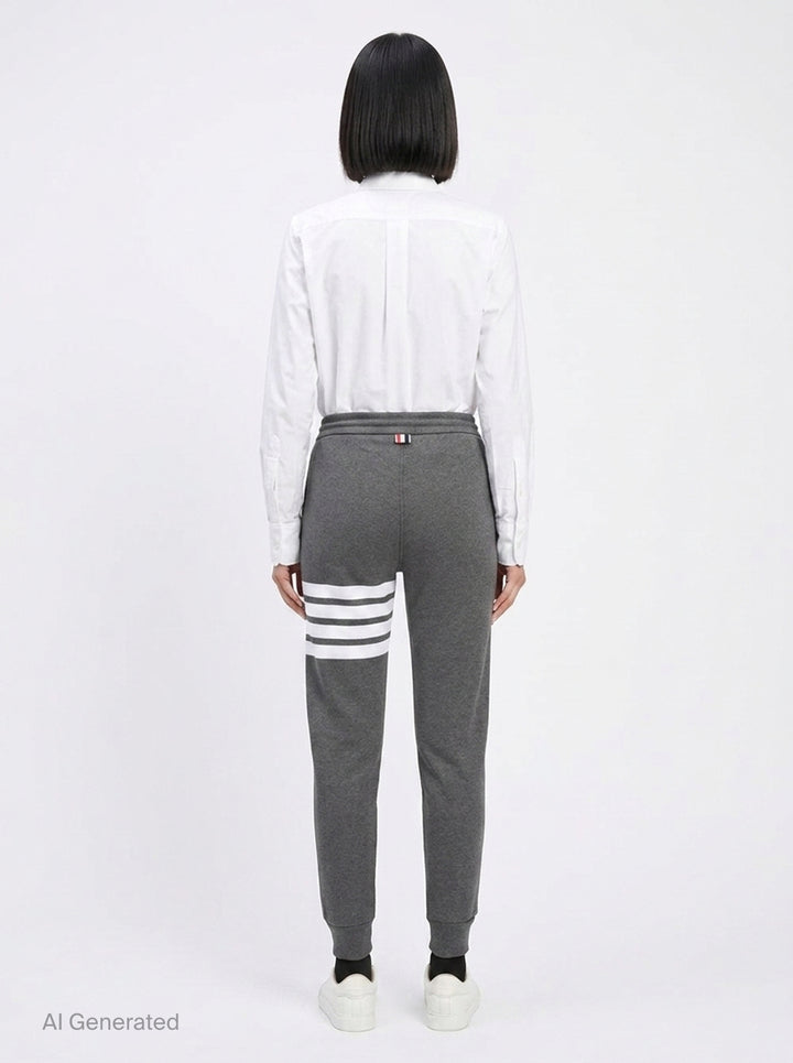 Classic Four-Bar Sweatpants | Thom Browne | Club21 - back