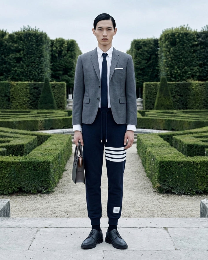 Classic Loopback 4-Bar Sweatpants | Thom Browne | Club21 - lifestyle