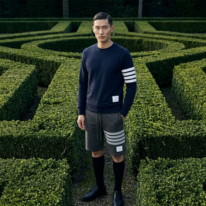Classic Loopback 4-Bar Sweatshirt | Thom Browne | Club21 - lifestyle