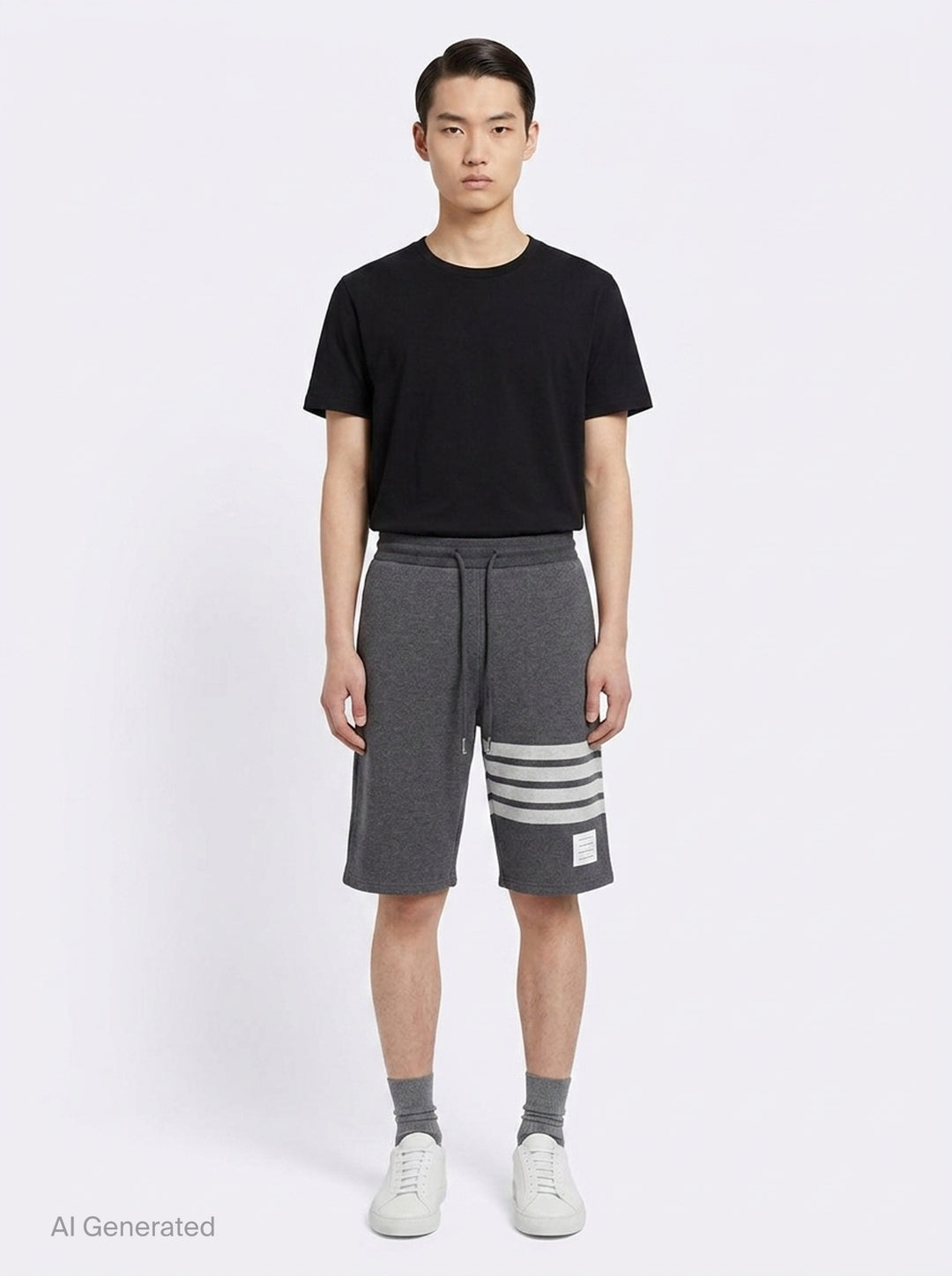 Classic Loopback 4-Bar Sweatshorts | Thom Browne | Club21 - front