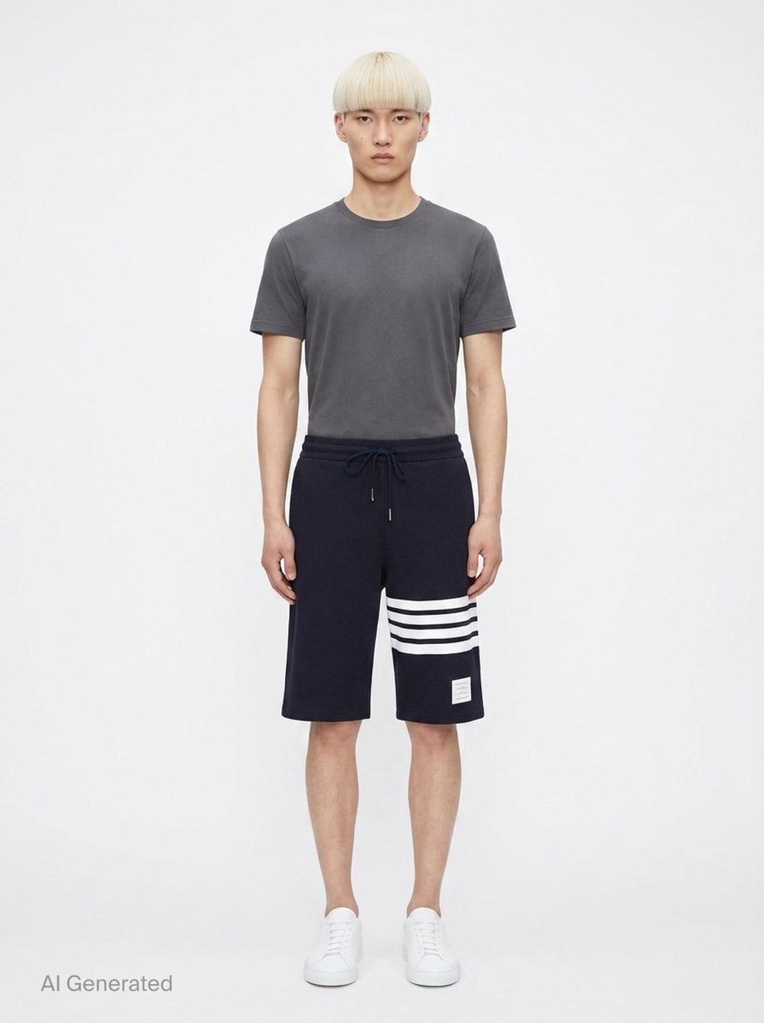 Classic Loopback 4-Bar Sweatshorts | Thom Browne | Club21 - front