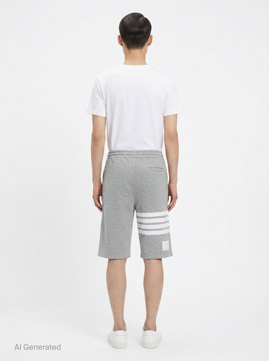 Classic Loopback 4-Bar Sweatshorts | Thom Browne | Club21 - back