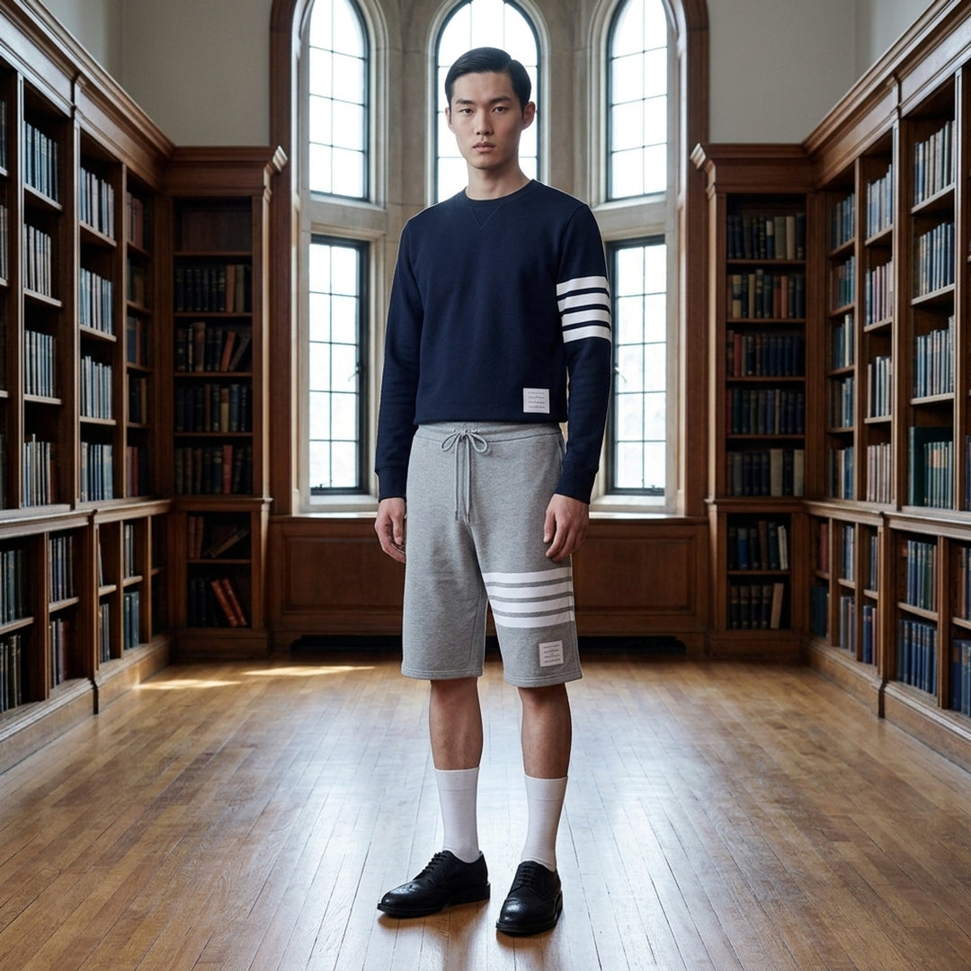 Classic Loopback 4-Bar Sweatshorts | Thom Browne | Club21 - lifestyle