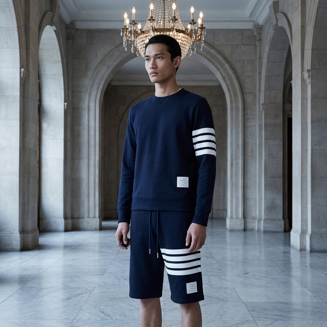 Classic Loopback 4-Bar Sweatshorts | Thom Browne | Club21 - lifestyle