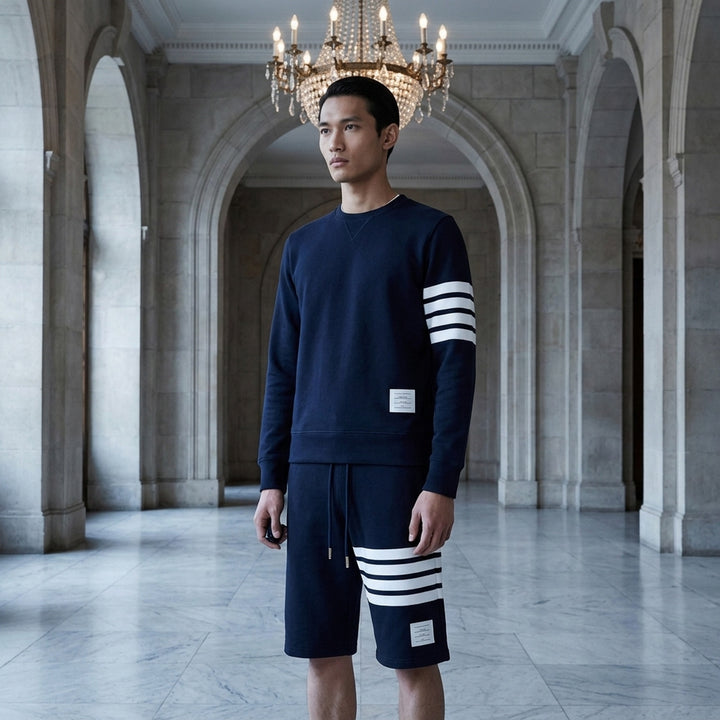 Classic Loopback 4-Bar Sweatshorts | Thom Browne | Club21 - lifestyle