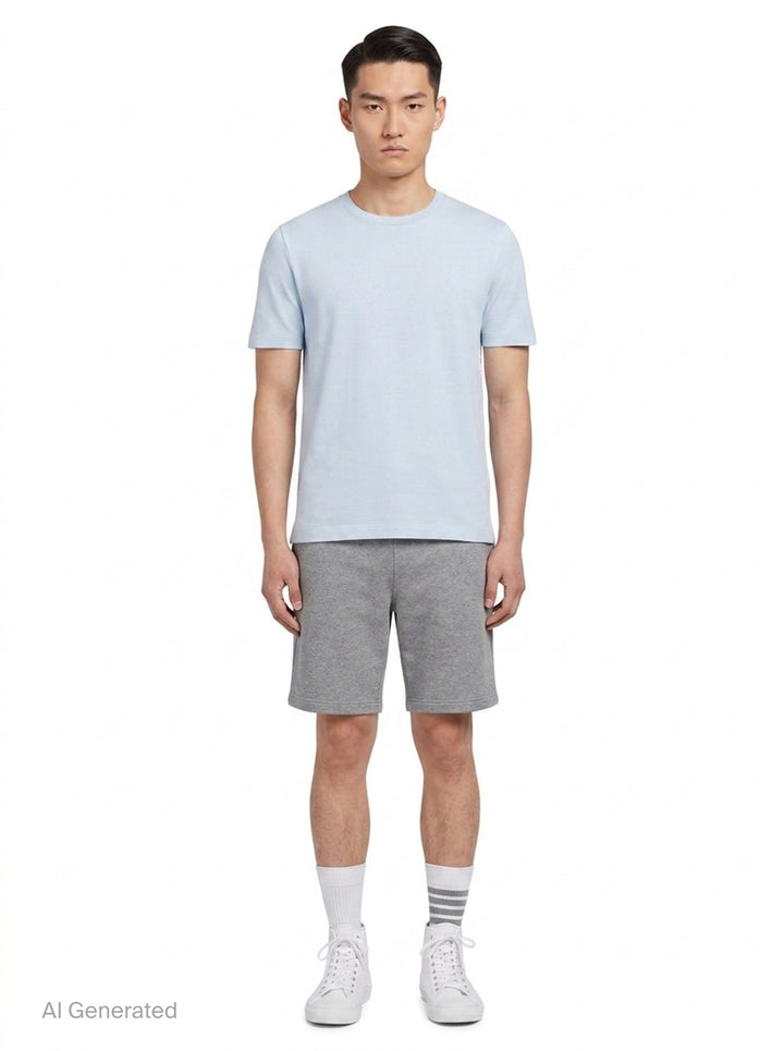 Classic Piqué 4-Bar Tee | Thom Browne | Club21 - front