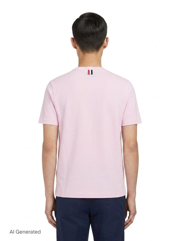 Classic Piqué 4-Bar Tee | Thom Browne | Club21 - back