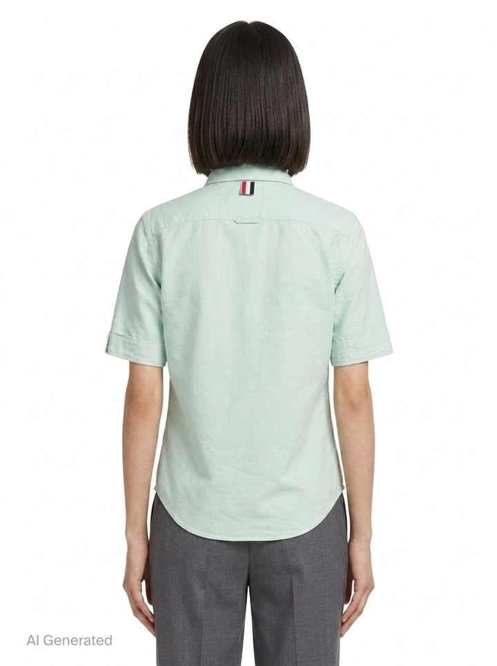 Classic Short Sleeve Shirt | Thom Browne | Club21 - back