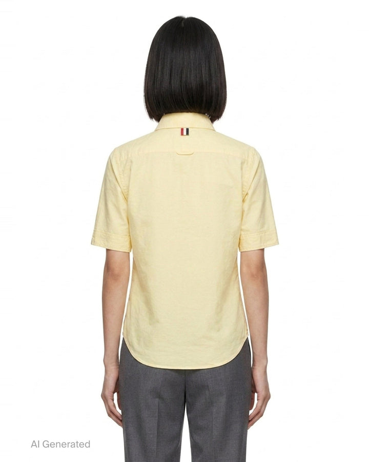 Classic Short Sleeve Shirt | Thom Browne | Club21 - back