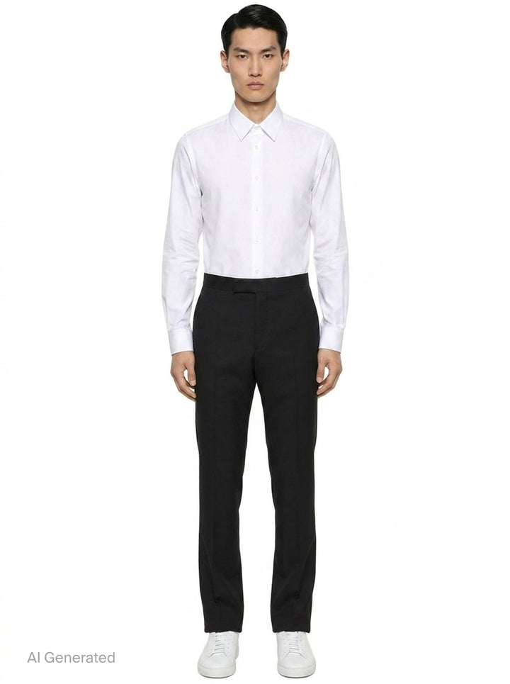 Classic Suit Fit Trousers | Thom Browne | Club21 - front