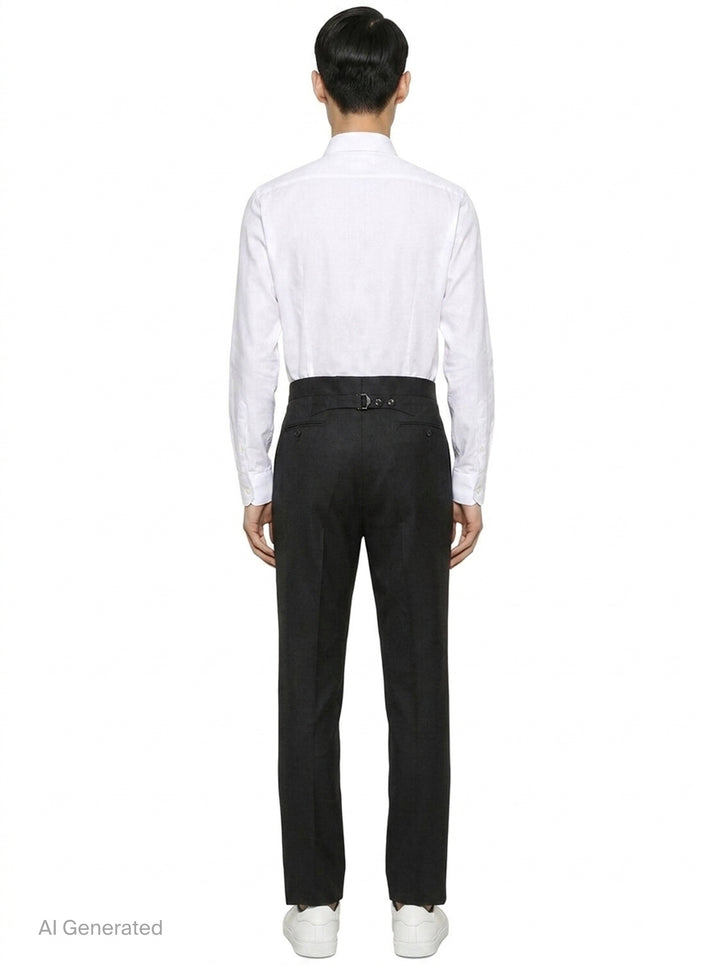 Classic Suit Fit Trousers | Thom Browne | Club21 - back