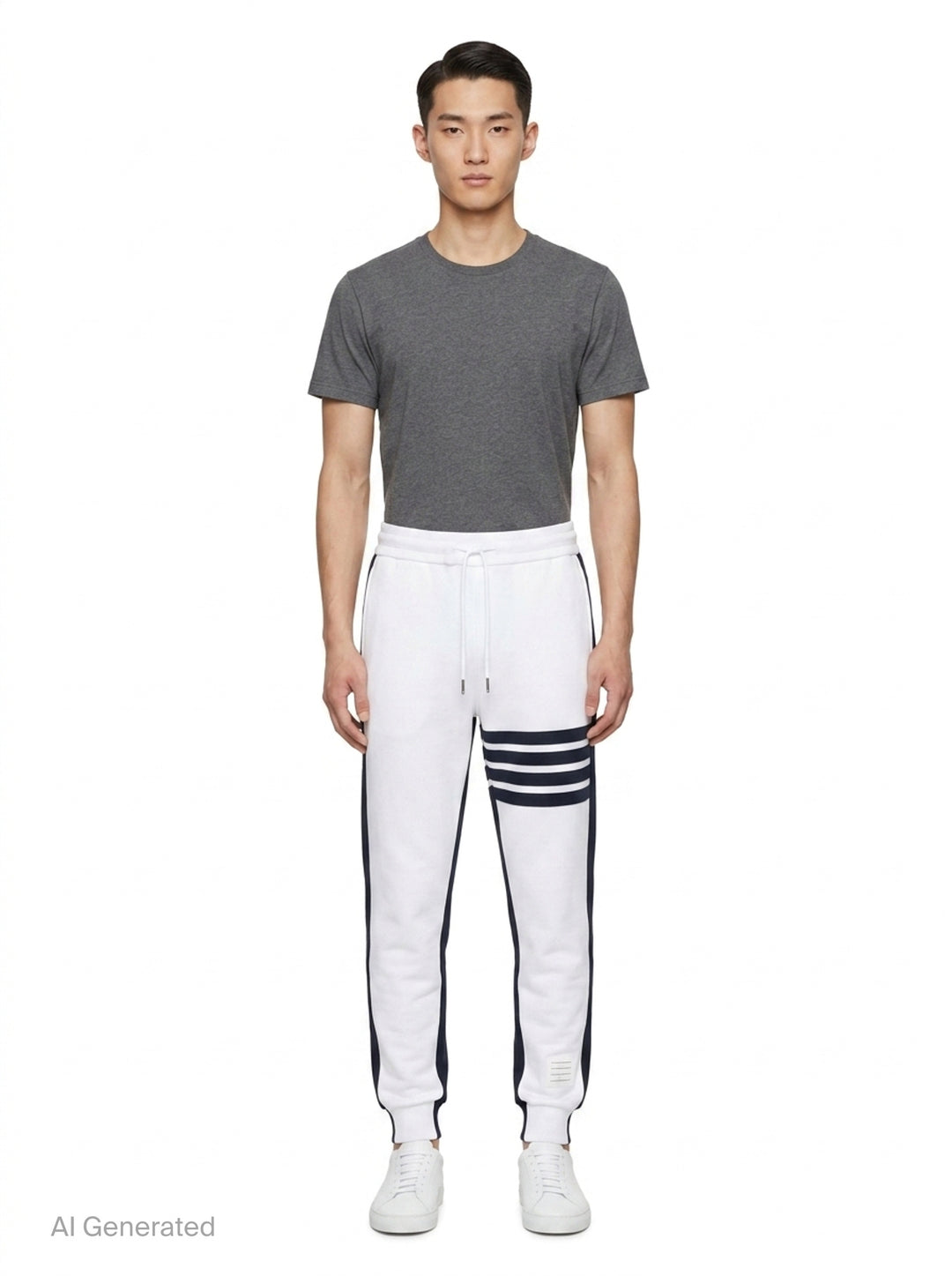 Colorblock Classic Sweatpants | Thom Browne | Club21 - front