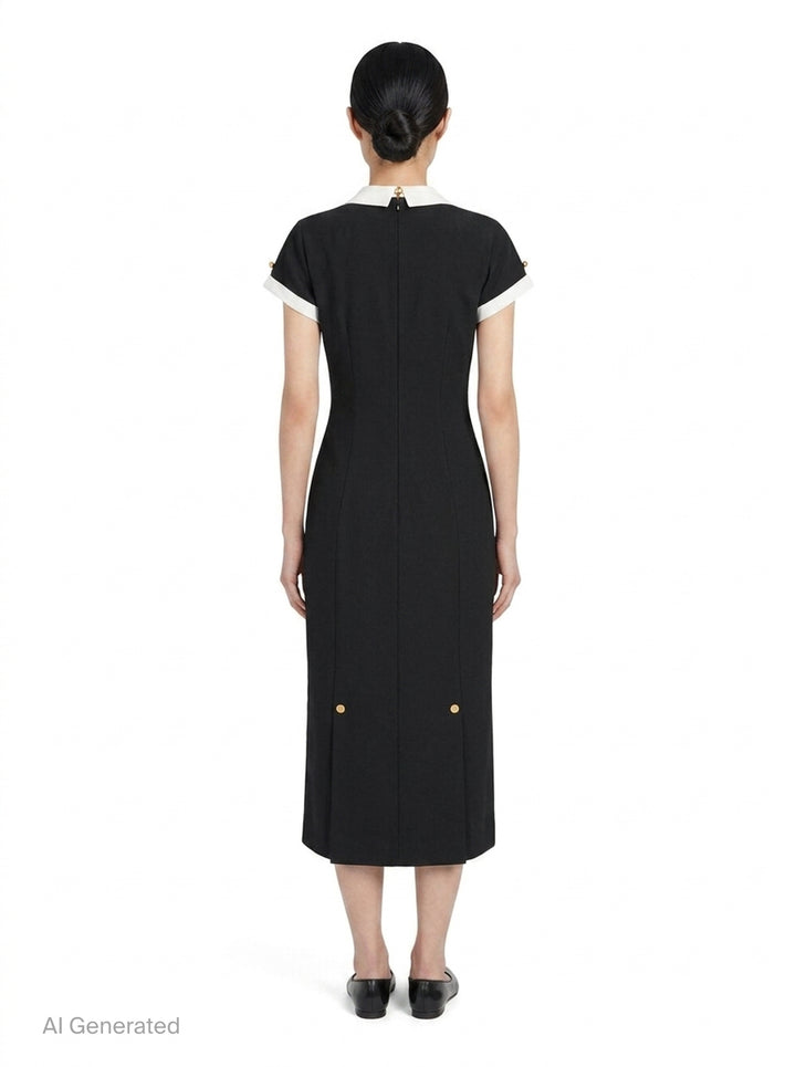 Couture Sleeve Polo Dress | Thom Browne | Club21 - back