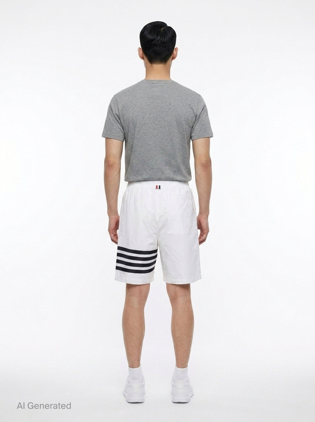 Drawcord Waist Track Shorts | Thom Browne | Club21 - back