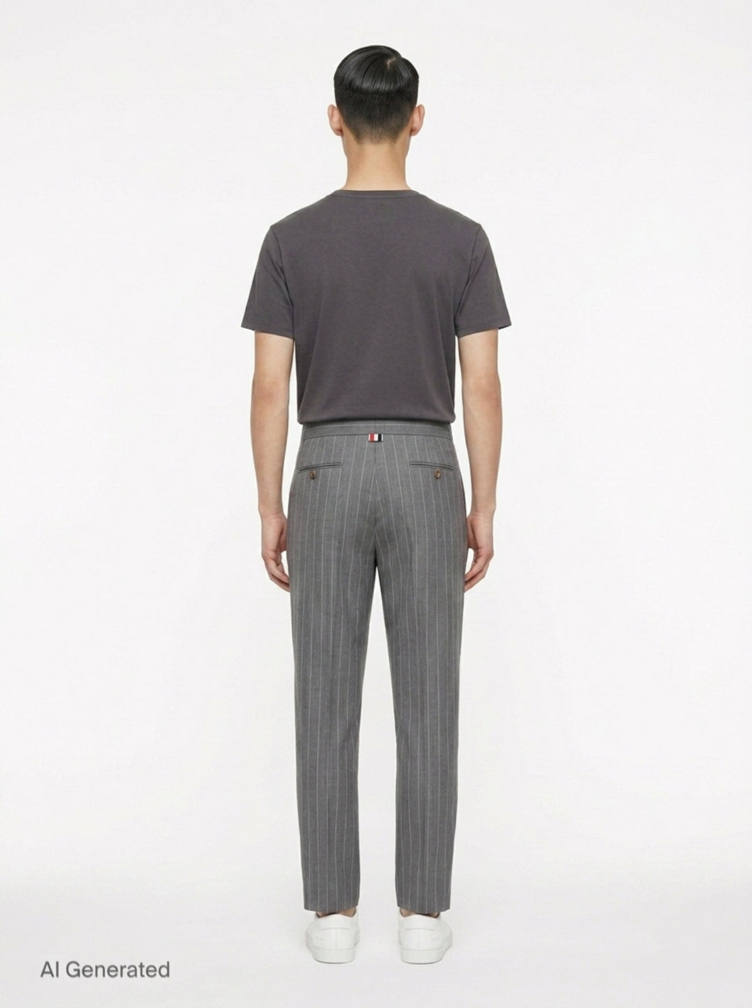 Fit 1 Backstrap Trousers | Thom Browne | Club21 - back