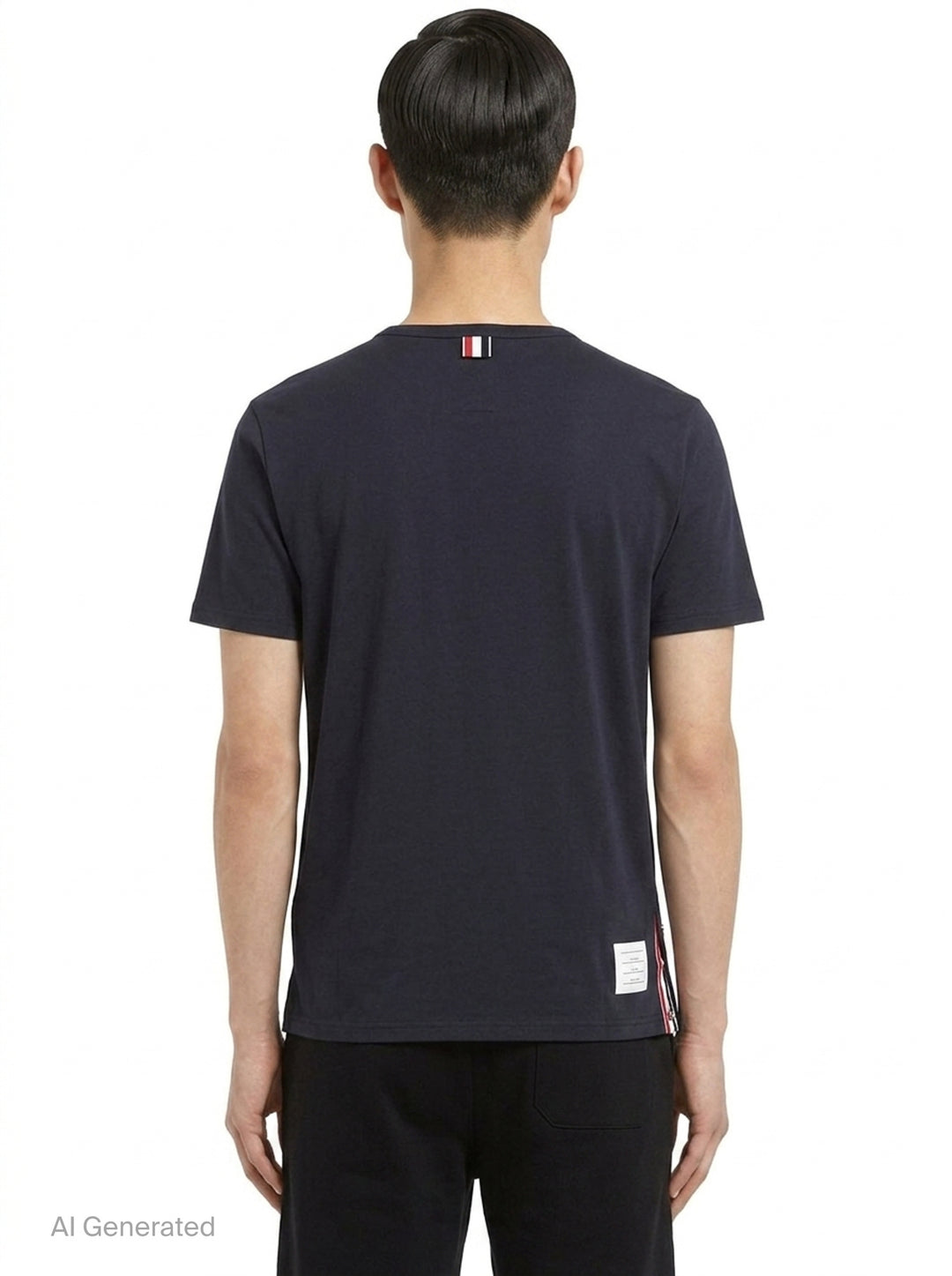 Jersey Pocket Tee | Thom Browne | Club21 - back