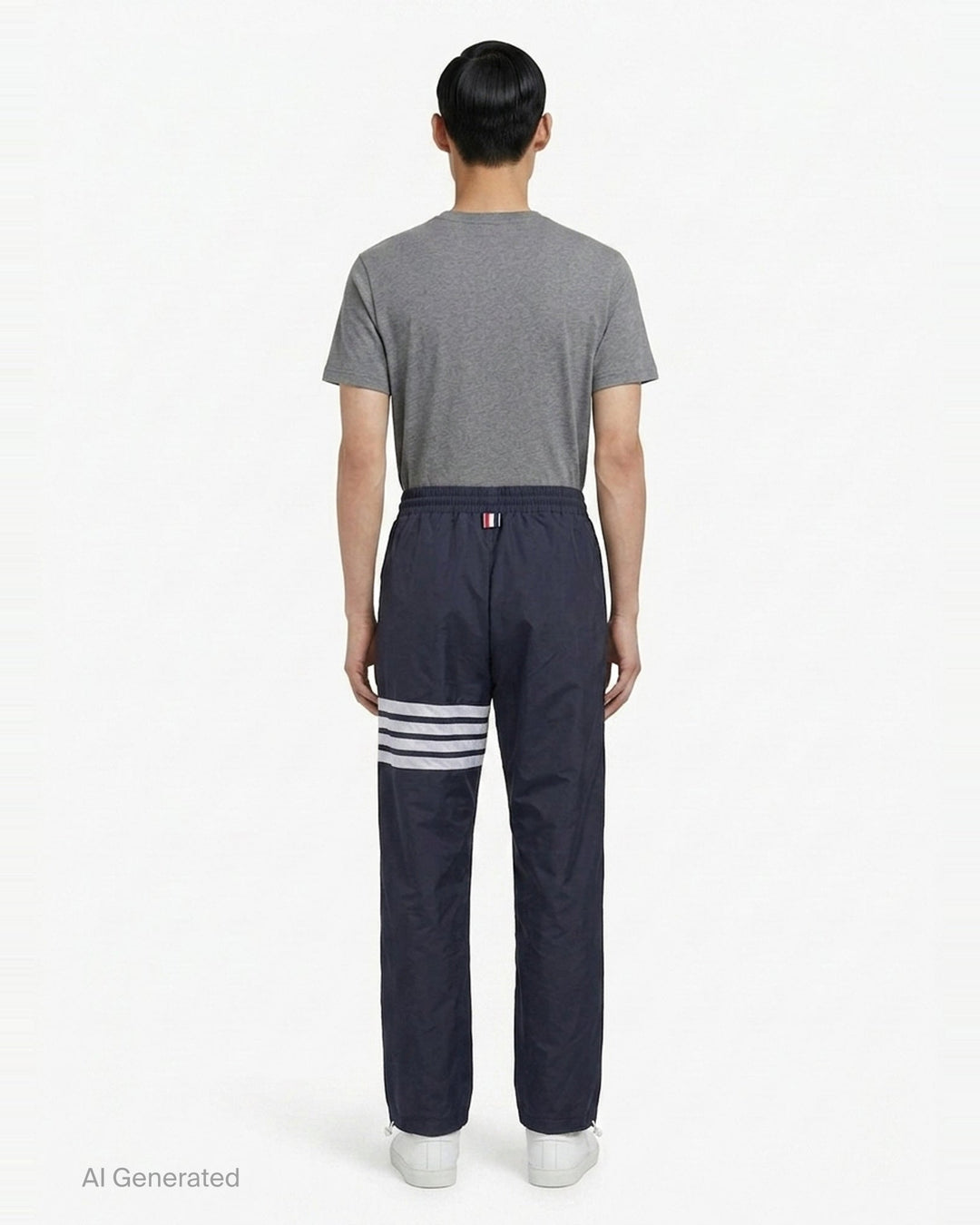 Mesh 4-Bar Track Pants | Thom Browne | Club21 - back