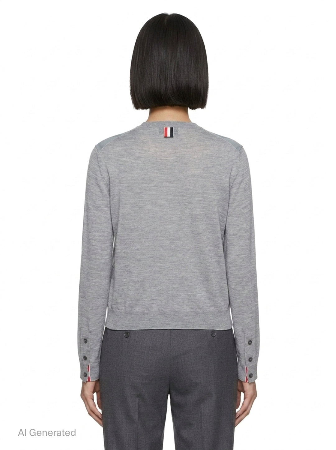 Nantucket Scenic Cardigan | Thom Browne | Club21 - back