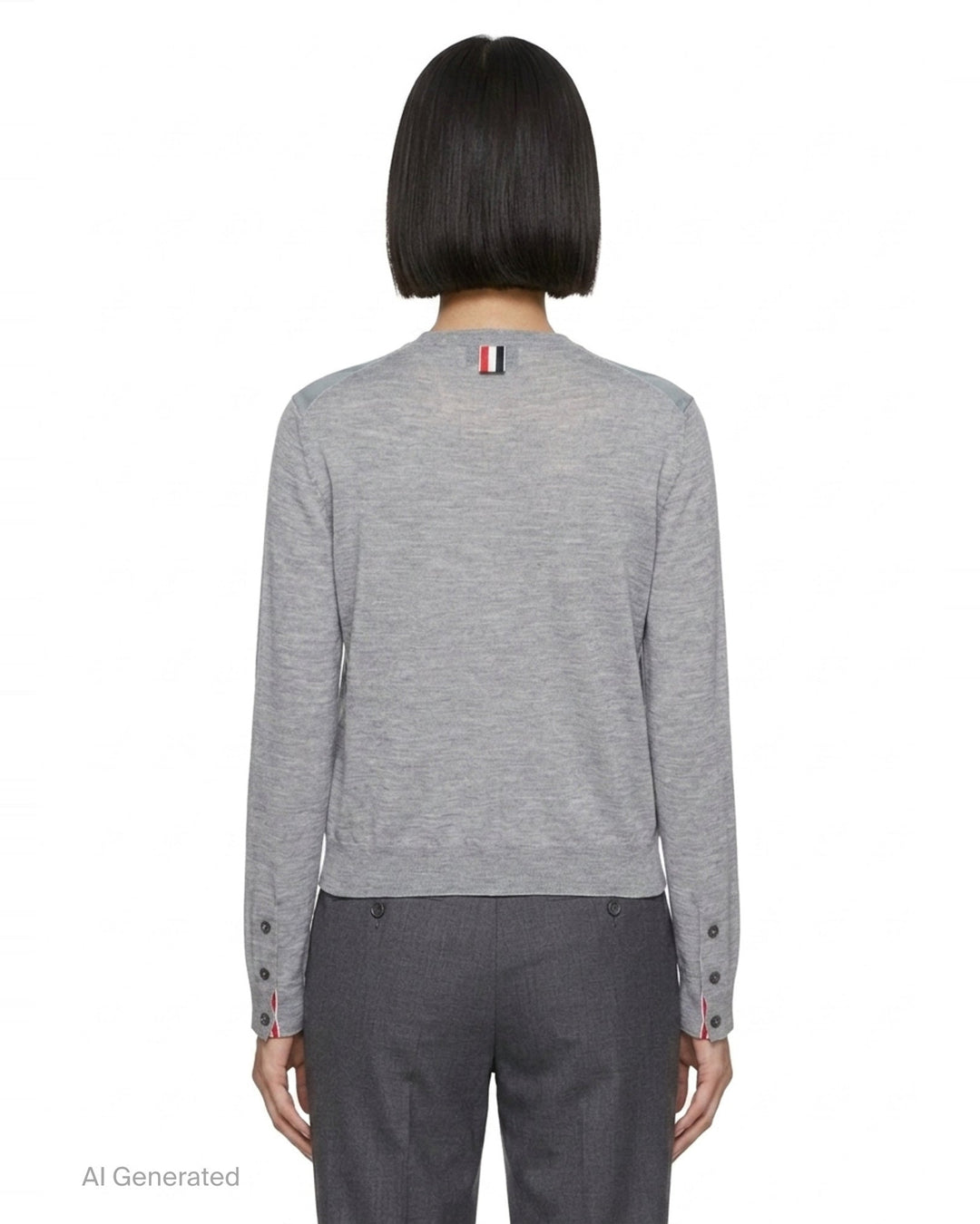 Nantucket Scenic Cardigan | Thom Browne | Club21 - back