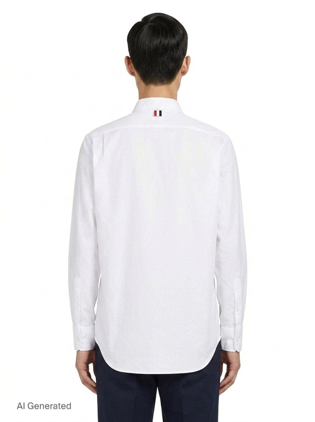 Oxford Classic Long Sleeve Shirt | Thom Browne | Club21 - back