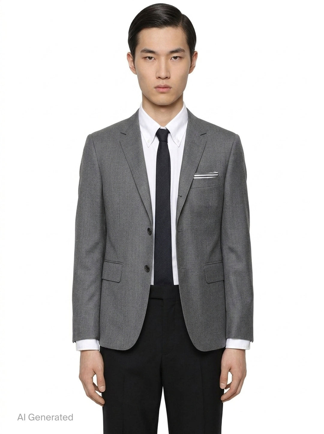 Oxford Grosgrain Placket Shirt | Thom Browne | Club21 - front