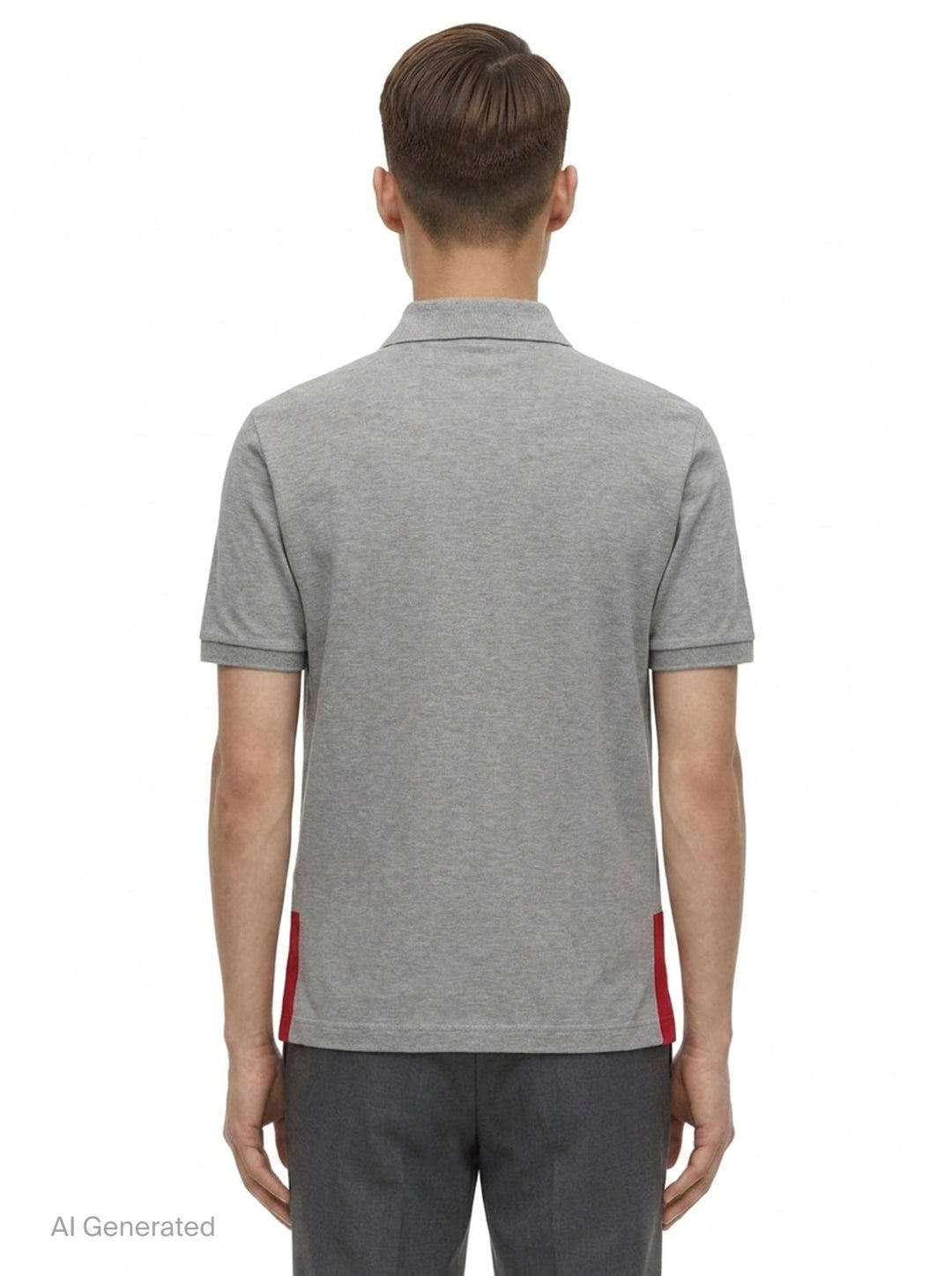 Pique Pocket Polo | Thom Browne | Club21 - back