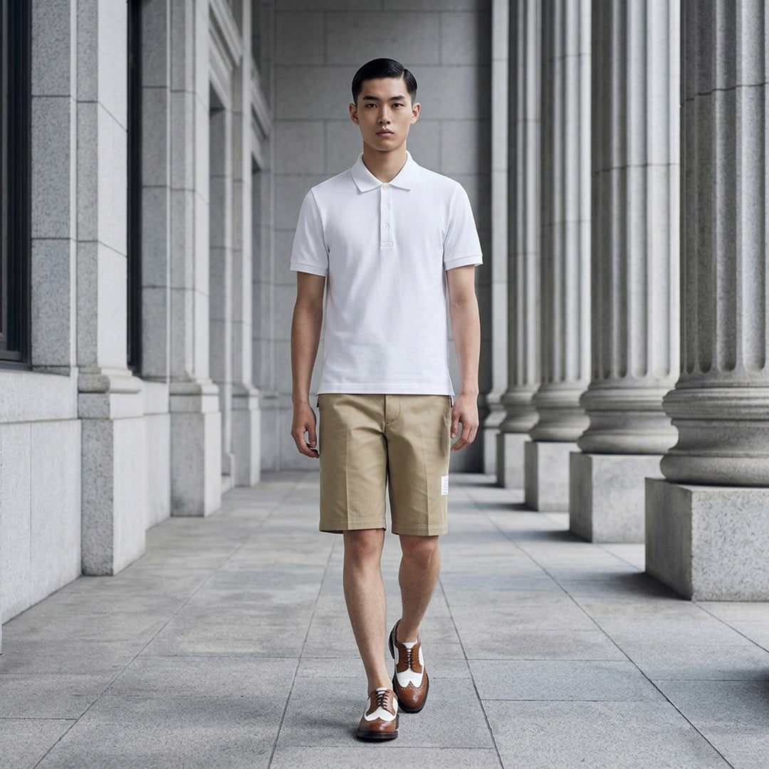 Relaxed Fit Polo | Thom Browne | Club21 - lifestyle