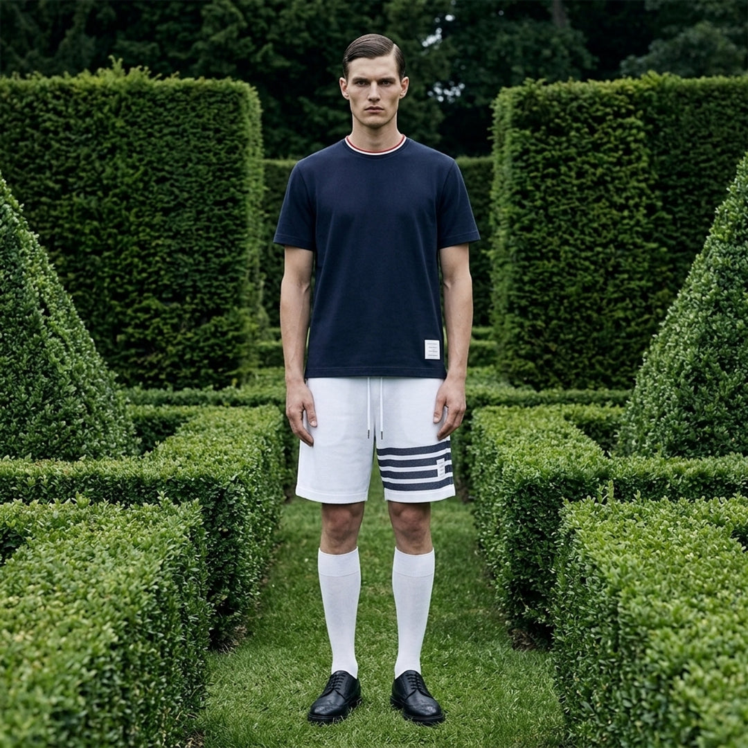 Relaxed Fit Short Sleeve Tee | Thom Browne | Club21 - lifestyle