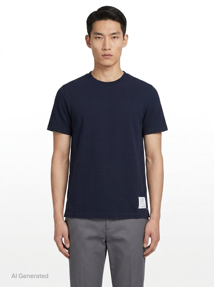 Relaxed Fit T-Shirt | Thom Browne | Club21 - front