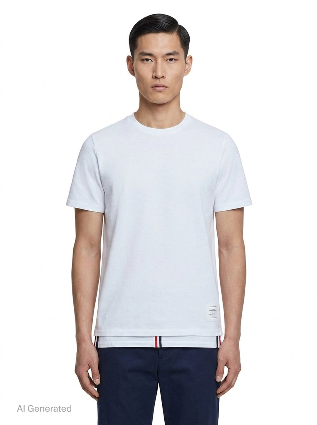 Relaxed Fit T-Shirt | Thom Browne | Club21 - front