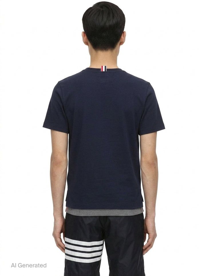 Relaxed Fit T-Shirt | Thom Browne | Club21 - back