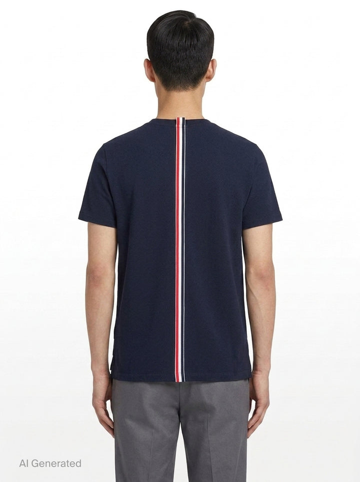 Relaxed Fit T-Shirt | Thom Browne | Club21 - back
