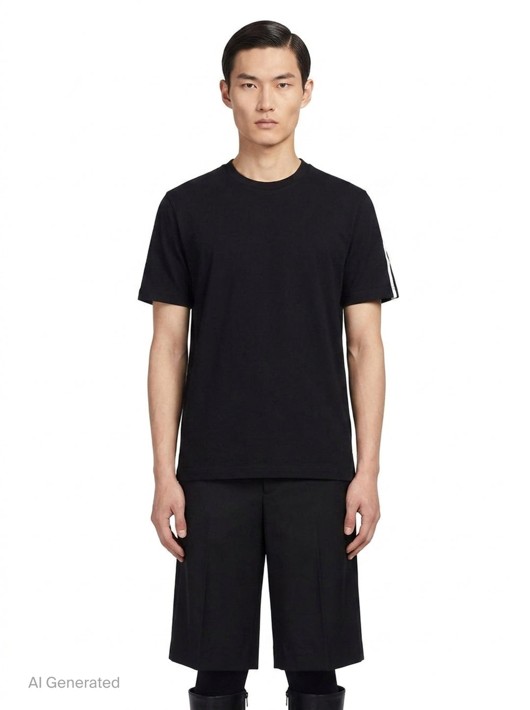 Short Sleeve Engineered Tee | Thom Browne | Club21 - front