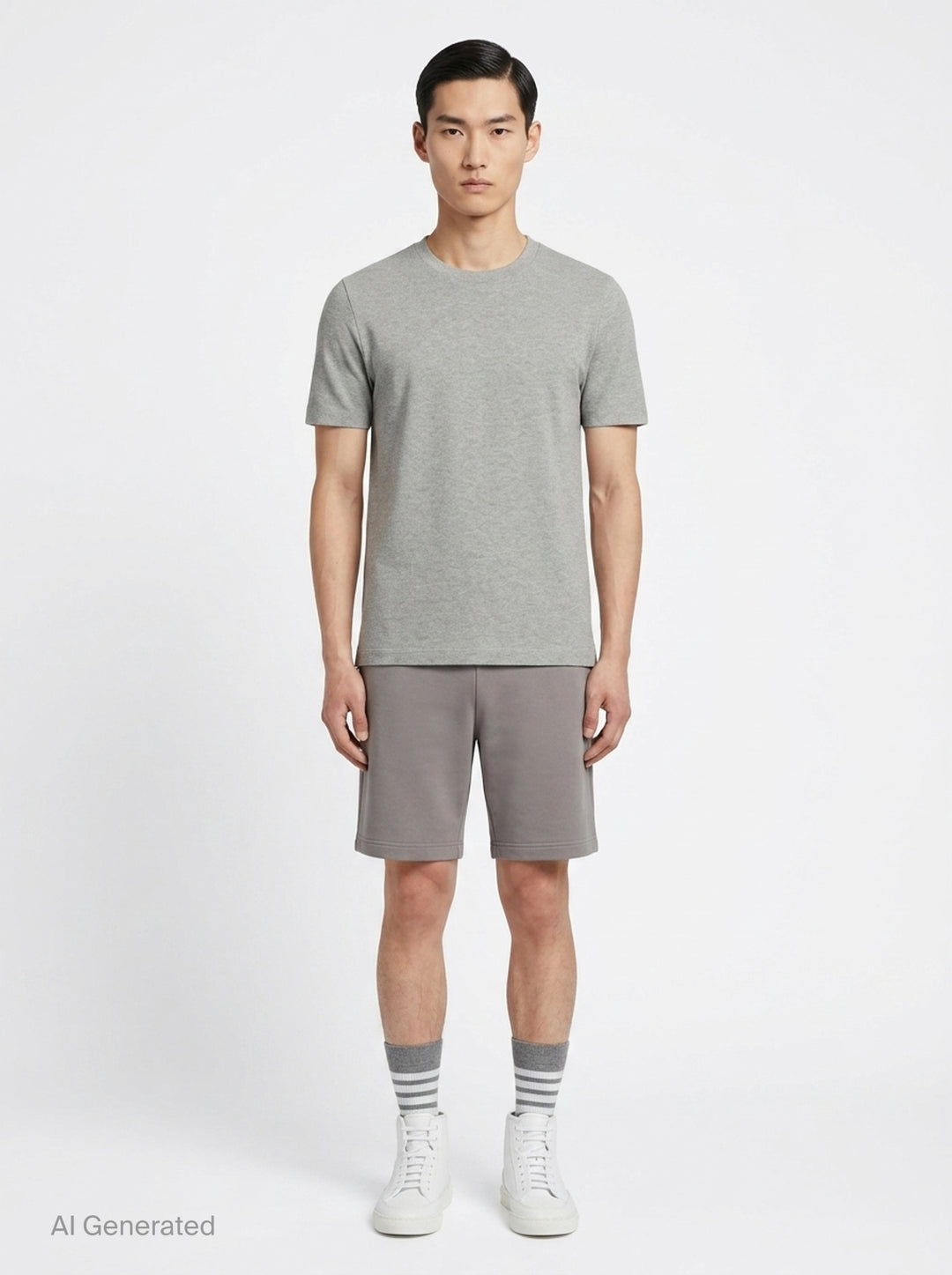 Short Sleeve Engineered Tee | Thom Browne | Club21 - front