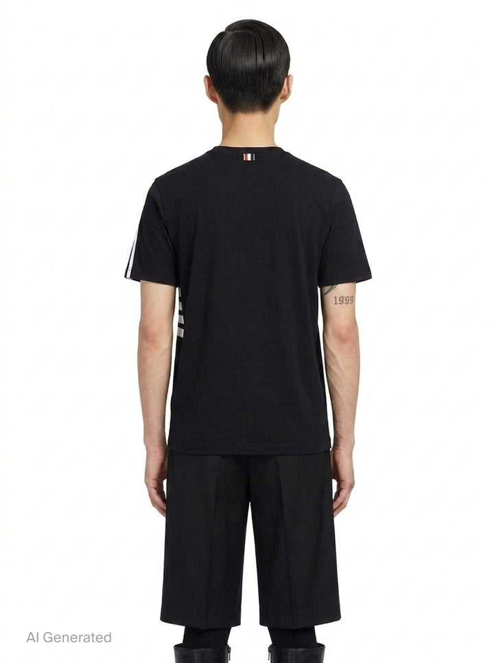 Short Sleeve Engineered Tee | Thom Browne | Club21 - back