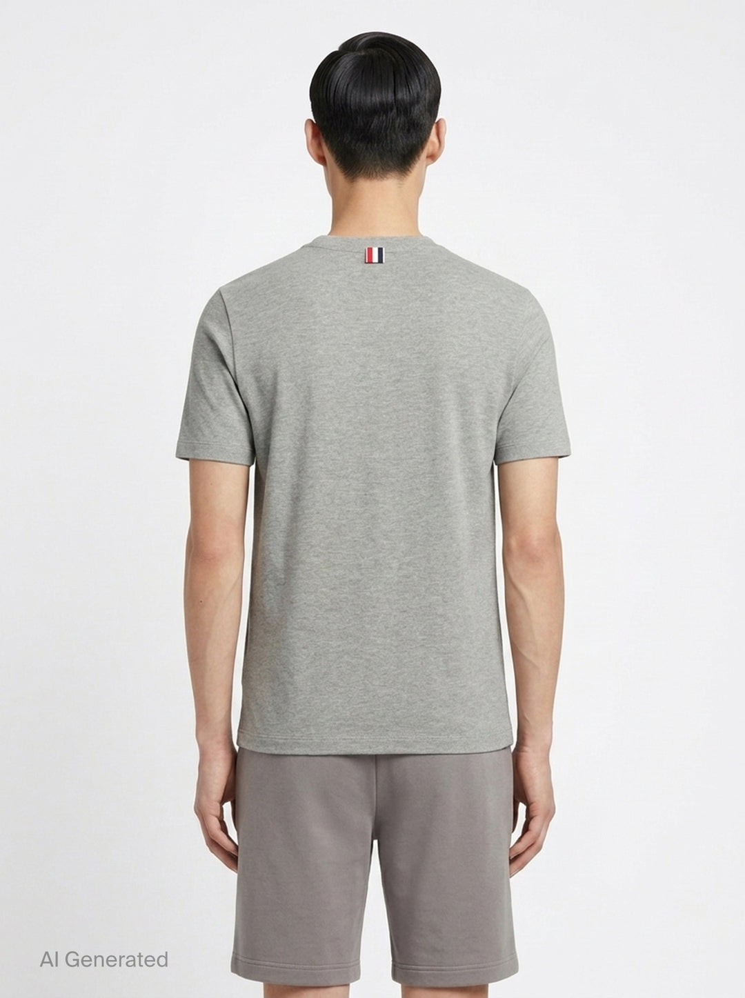 Short Sleeve Engineered Tee | Thom Browne | Club21 - back