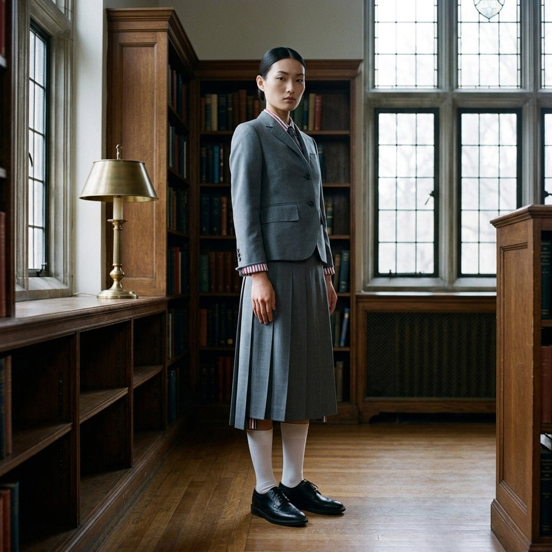 Twill High Armhole Sport Coat | Thom Browne | Club21 - lifestyle