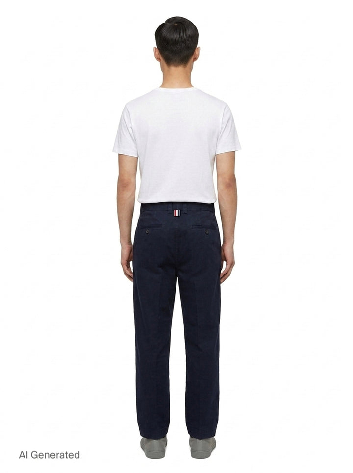 Utility Chino Trousers | Thom Browne | Club21 - back