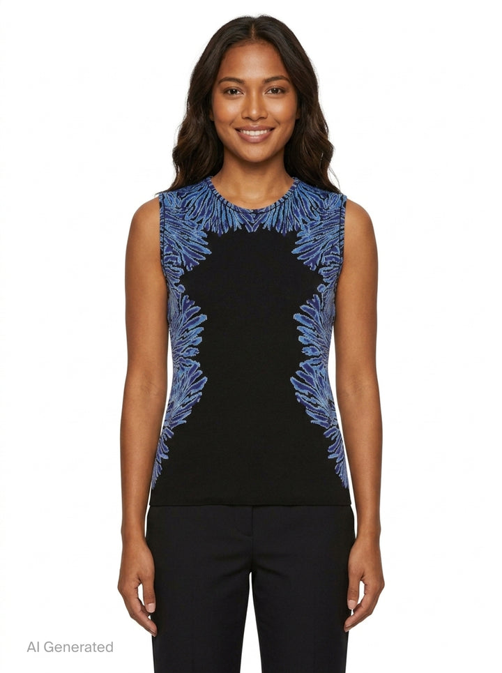 Aylin Jacquard Knit Top | Ulla Johnson | Club21 - front