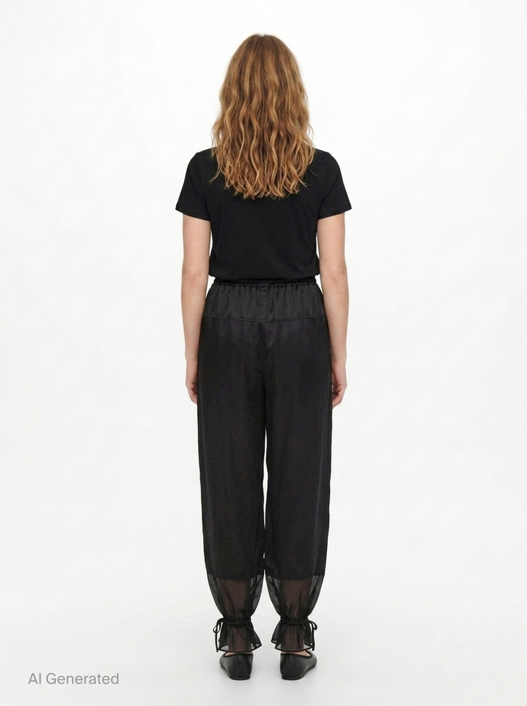 Camile Silk Cinched Pants | Ulla Johnson | Club21 - back