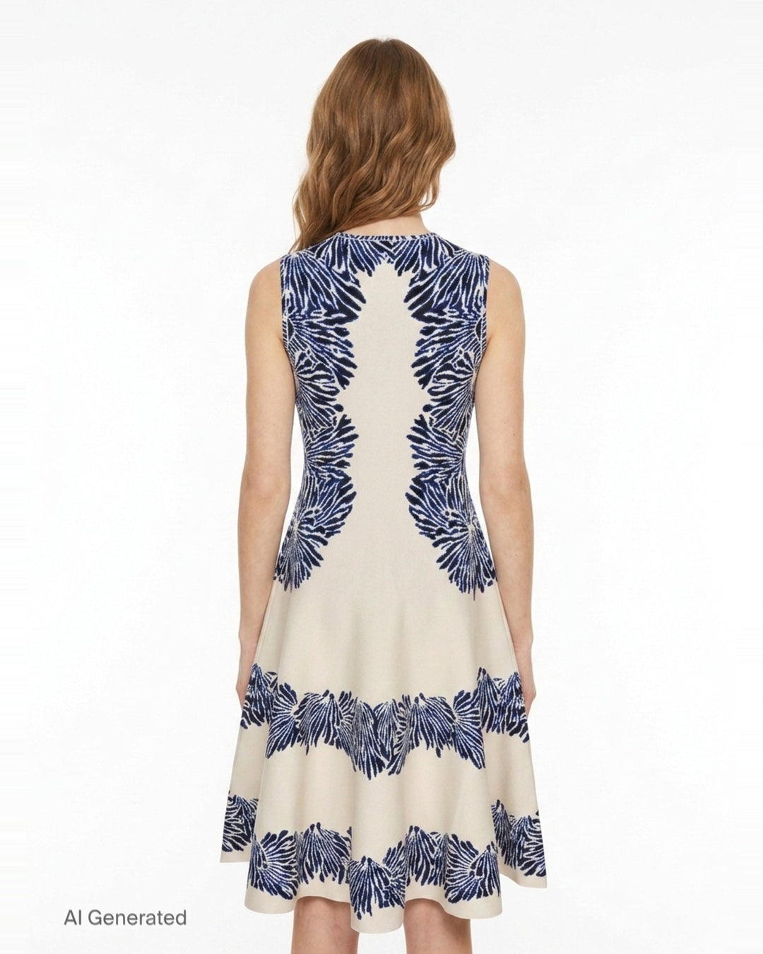 Iona Jacquard Knit Dress | Ulla Johnson | Club21 - back