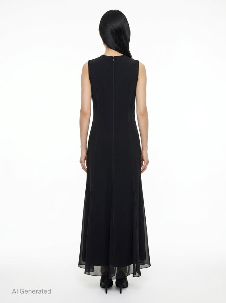 Laure Sleeveless Midi Dress | Ulla Johnson | Club21 - back