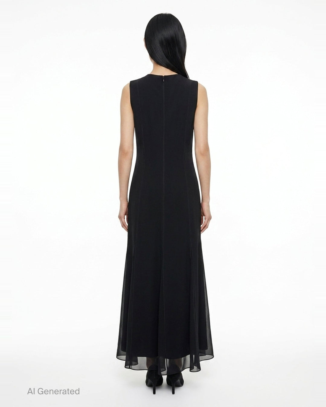 Laure Sleeveless Midi Dress | Ulla Johnson | Club21 - back
