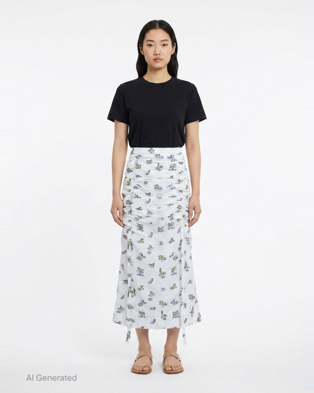 Liora Organza Midi Skirt | Ulla Johnson | Club21 - front